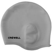 Czepek pływacki Crowell Ucho Bora srebrny kol.4 158cm
