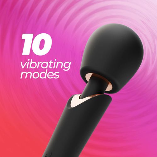 Crushious Holly Rechargeable Wand Massager Black na Arena.pl