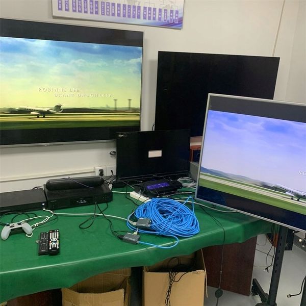 EXTENDER HDMI LAN PO SKRĘTCE RJ45 60M IR LOOPOUT zdjęcie 7