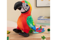 ND24_16849 Maskotka Pluszowa Papuga Czerwona 20 c