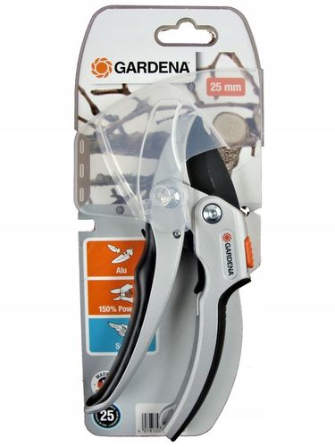 Gardena 8798 Aluminiowy sekator kowadełkowy 25mm sekator do gałęzi suchych na Arena.pl