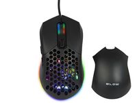 Mysz optyczna BLOW Adrenaline REPLICANT czarna przewodowa