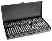 HOGERT HT1S404 ZESTAW NASADEK KLUCZY BITY SPLINE IMBUS TORX KOMPLET 40el