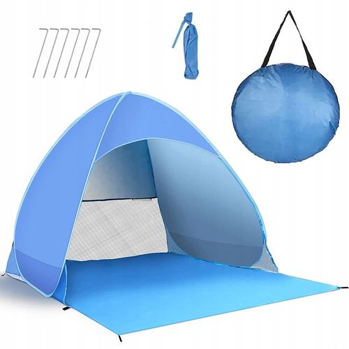 AUTOMATYCZNY NAMIOT PLAŻOWY NA PLAŻĘ SAMOROZKŁADAJĄCY 165x150x110 CM na Arena.pl