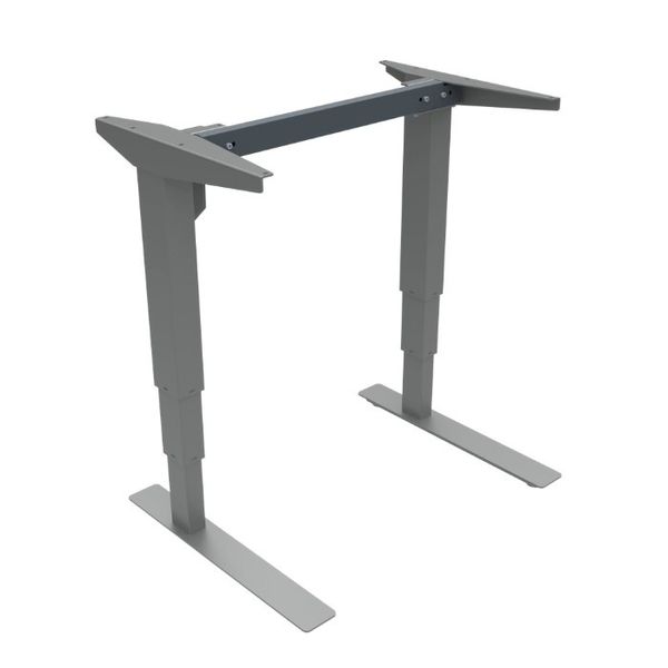 Biurko komputerowe ergonomiczne regulowane + panel sterujący LCD z programowalnymi 9-pozycjami zdjęcie 2