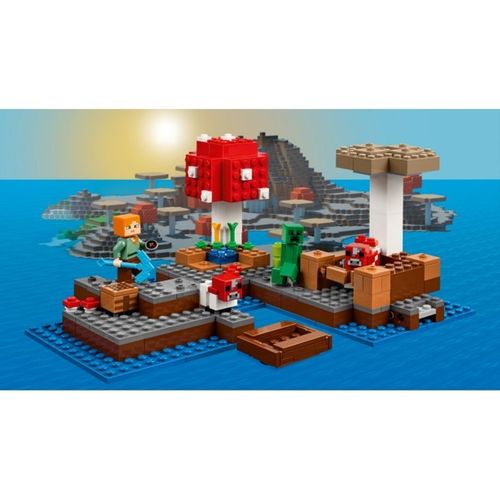 LEGO Minecraft - Grzybowa wyspa 21129 na Arena.pl