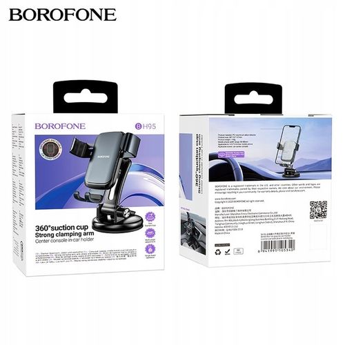 Uchwyt grawitacyjny do telefonu na deskę kokpit konsolę szybę auta pojazdu na Arena.pl