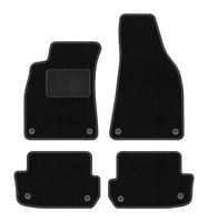 Dywaniki welurowe Audi A4 B7 Cabrio 2006-2008 czarne