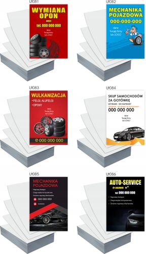 Ulotki A5 1000 szt firmowe reklamowe WYNAJEM BUSÓW+ PROJEKT GRATIS na Arena.pl