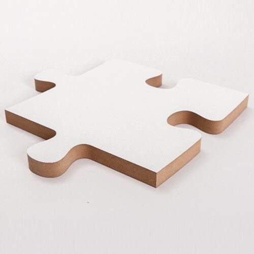 Ramka na zdjęcie puzzel z MDF-u do sublimacji - 17,7 x 22,7 cm na Arena.pl