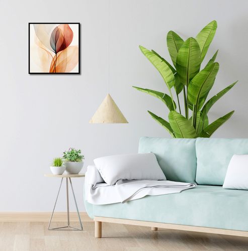 Plakat 40x40cm Eteryczne Liście na Arena.pl