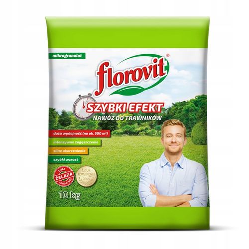 Nawóz do trawy SZYBKI EFEKT 10 kg Florovit na Arena.pl