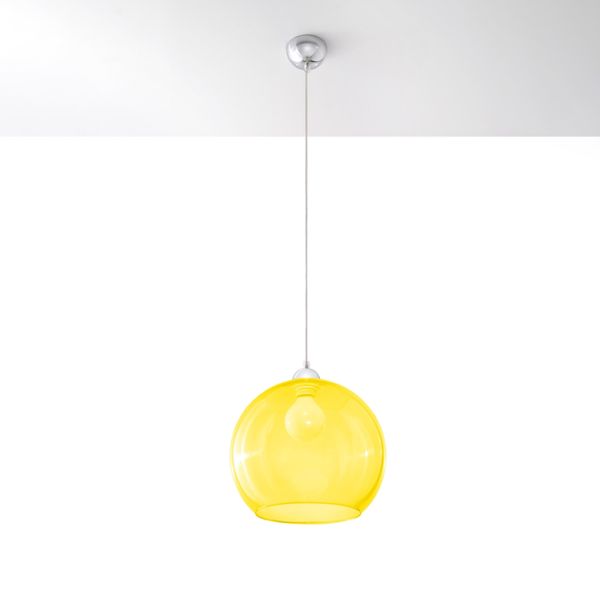 Lampa wisząca BALL żółta zdjęcie 2