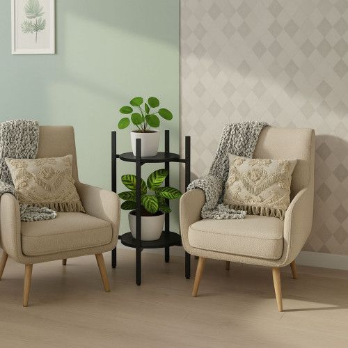 KWETNIK DWUPOZIOMOWY MODERNHOME STALOWY 35X35X61CM 5KG na Arena.pl