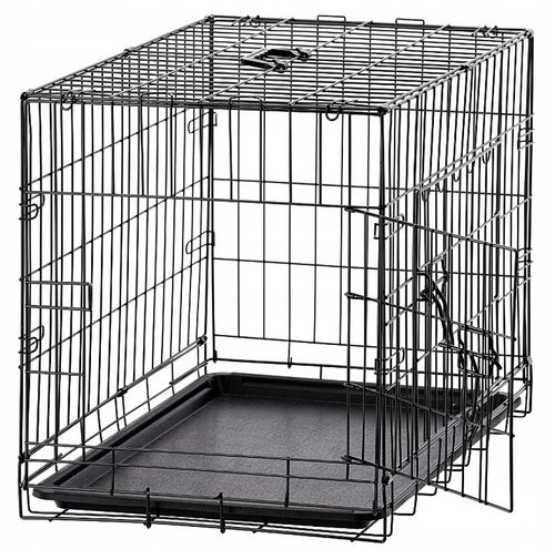Klatka dla psa kennelowa metalowa Kojec transporter dla zwierząt na Arena.pl