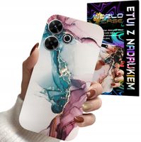 ETUI CASE DO XIAOMI REDMI 13 4G - MARMUR WZORY DLA KOBIET PLECKI OBUDOW