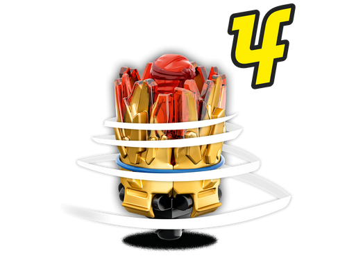 LEGO Ninjago Wybuch Spinjitzu Kai 70686 na Arena.pl