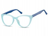 OPRAWKI Okulary Korekcyjne Kocie Zerówki damskie marki SUNOPTIC + GRATISY