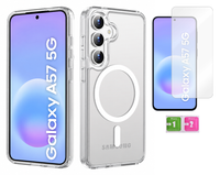 Etui Magsafe do SAMSUNG GALAXY A57 5G anti-shock obudowa + szkło na ekran