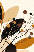 Plakat 56,6x86,4cm Jesienne Sylwety
