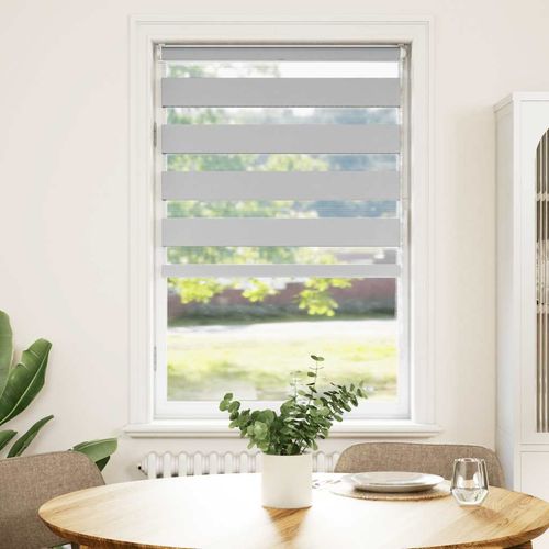 Roleta zebra, jasnoszara, szerokość tkaniny 70,9 cm, poliester na Arena.pl