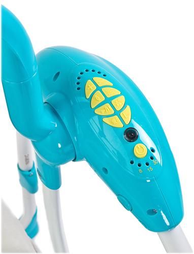 CARETERO LOOP BLUE HUŚTAWKA ELEKTRYCZNA+karuzelka zdjęcie 5