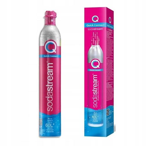 Butla z Gazem do Saturatora SodaStream QC Cylinder różowy Nabój CO2 na Arena.pl