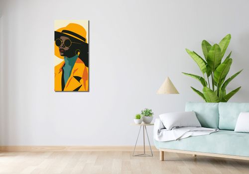 Obraz 40x90cm Żółta Stylowość na Arena.pl