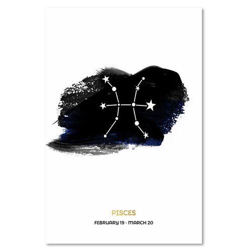 Deco Panel, Znak zodiaku ryby 40x60 na Arena.pl