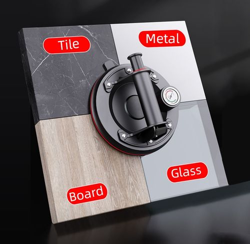 2x UCHWYT PRZYSSAWKA Z MANOMETR POMPKĄ DO GLAZURY PŁYTEK 300KG MECHANICZNA na Arena.pl