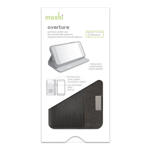 Moshi Overture - Etui iPhone 6s / iPhone 6 (czarny) na Arena.pl