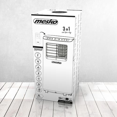 Klimatyzator 5000 BTU MS 7911 MESKO na Arena.pl