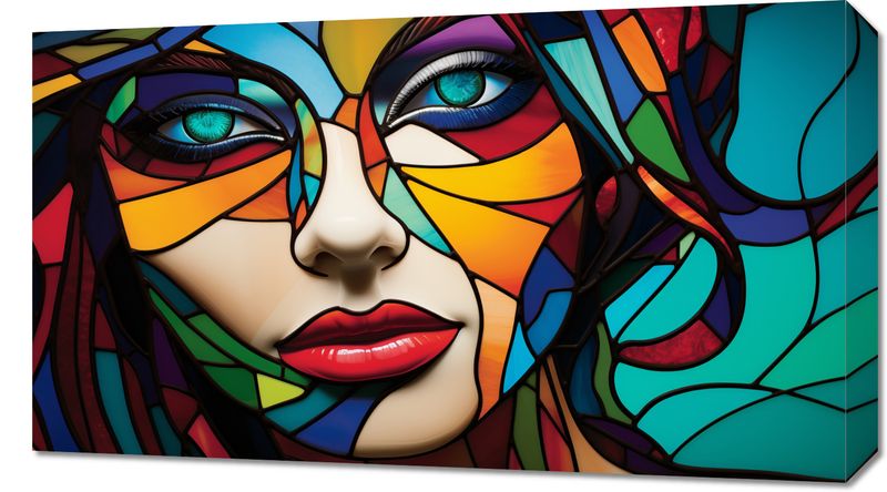 Obraz 70x40cm Spójrz Mi W Oczy zdjęcie 1