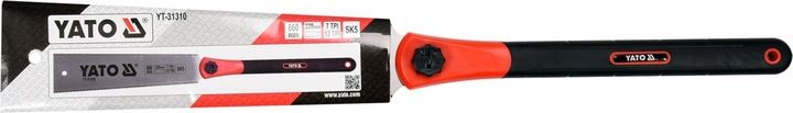 YATO PIŁA RĘCZNA DO DREWNA DWUSTRONNA JAPOŃSKA 320 MM YT-31310 STALOWA zdjęcie 4