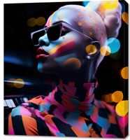 Obraz 90x100cm Melodia Bijąca z Duszy