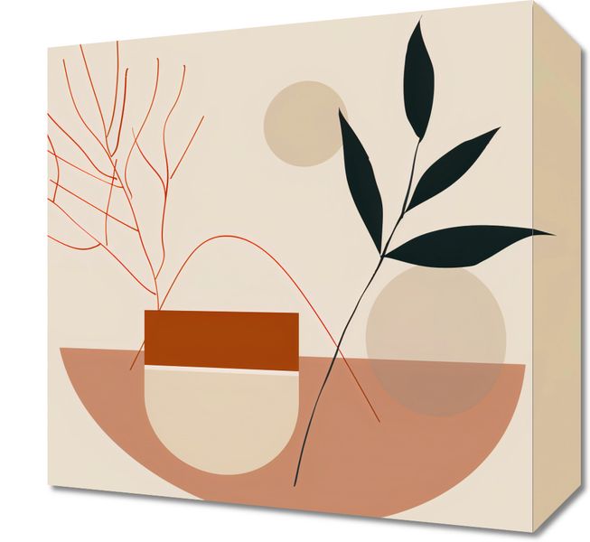 Obraz 30x30cm Botaniczna Przymiarka zdjęcie 1