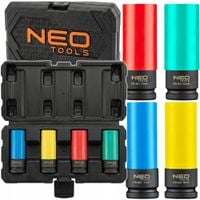 NEO ZESTAW NASADEK UDAROWYCH DO FELG 4SZTUKI 17 19 21 22mm KOLOROWE 12-351
