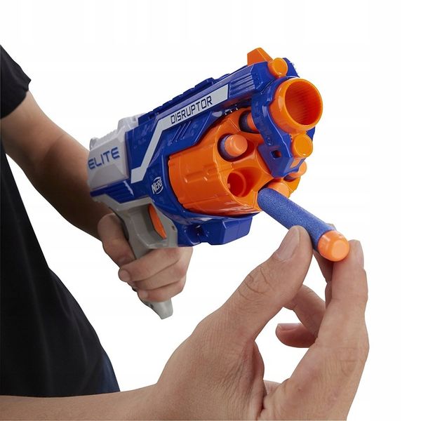 PISTOLET NERF ELITE DISRUPTOR NA STRZAŁKI +DODATKI zdjęcie 6