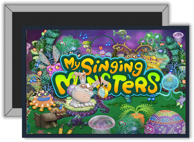 Magnes metalowy My Singing Monsters zdjęcie 1