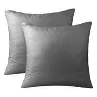 poszewka na poduszkę aksamitna 50x50 szara 2szt