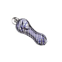 lufka szklana zdobiona "kieta" mix kolor 5 cm