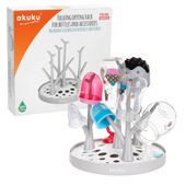 AKUKU Suszarka na butelki i akcesoria - drzewko