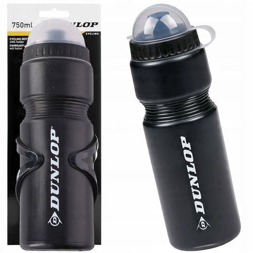 BIDON ROWEROWY z UCHWYTEM KOSZYKIEM 750ML DUNLOP na Arena.pl