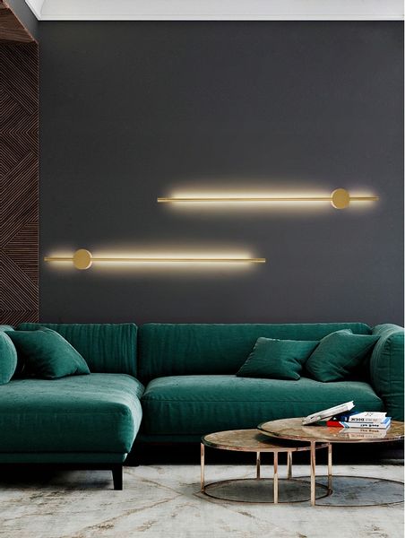 Nowoczesna lampa ścienna LIZBONA II kinkiet LED12W 90cm Wobako zdjęcie 7