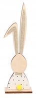 ZAJĄC ZAJĄCZEK WIELKANOCNY DREWNIANY FIGURKA 26CM
