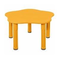 stolik plastikowy dla dzieci King żółty