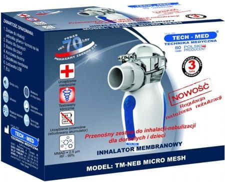 Inhalator membranowy TM-NEB MICRO MESH TECH-MED na Arena.pl