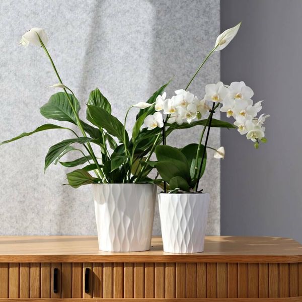 DONICZKA OSŁONKA CERAMICZNA BIAŁA 16 CM zdjęcie 2