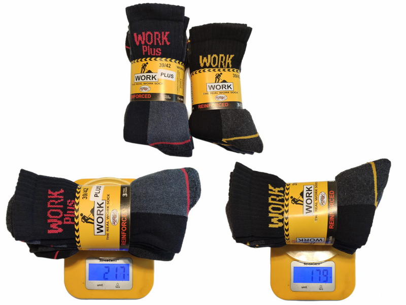9x Skarpety WORK PLUS robocze mocne grube PL 38-40 zdjęcie 5