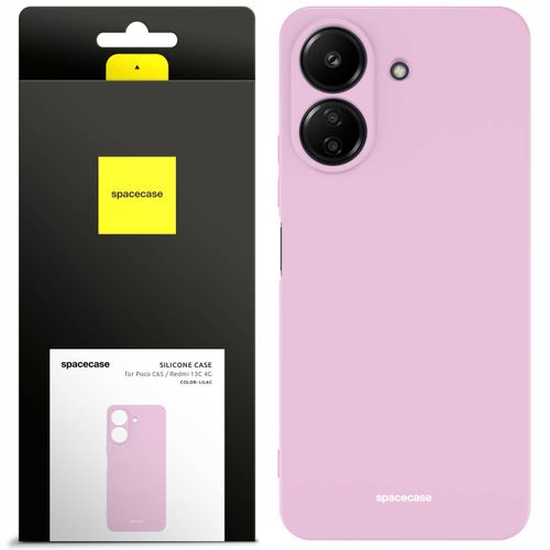 Spacecase Silicone Case Poco C65 / Redmi 13C 4G lilac na Arena.pl